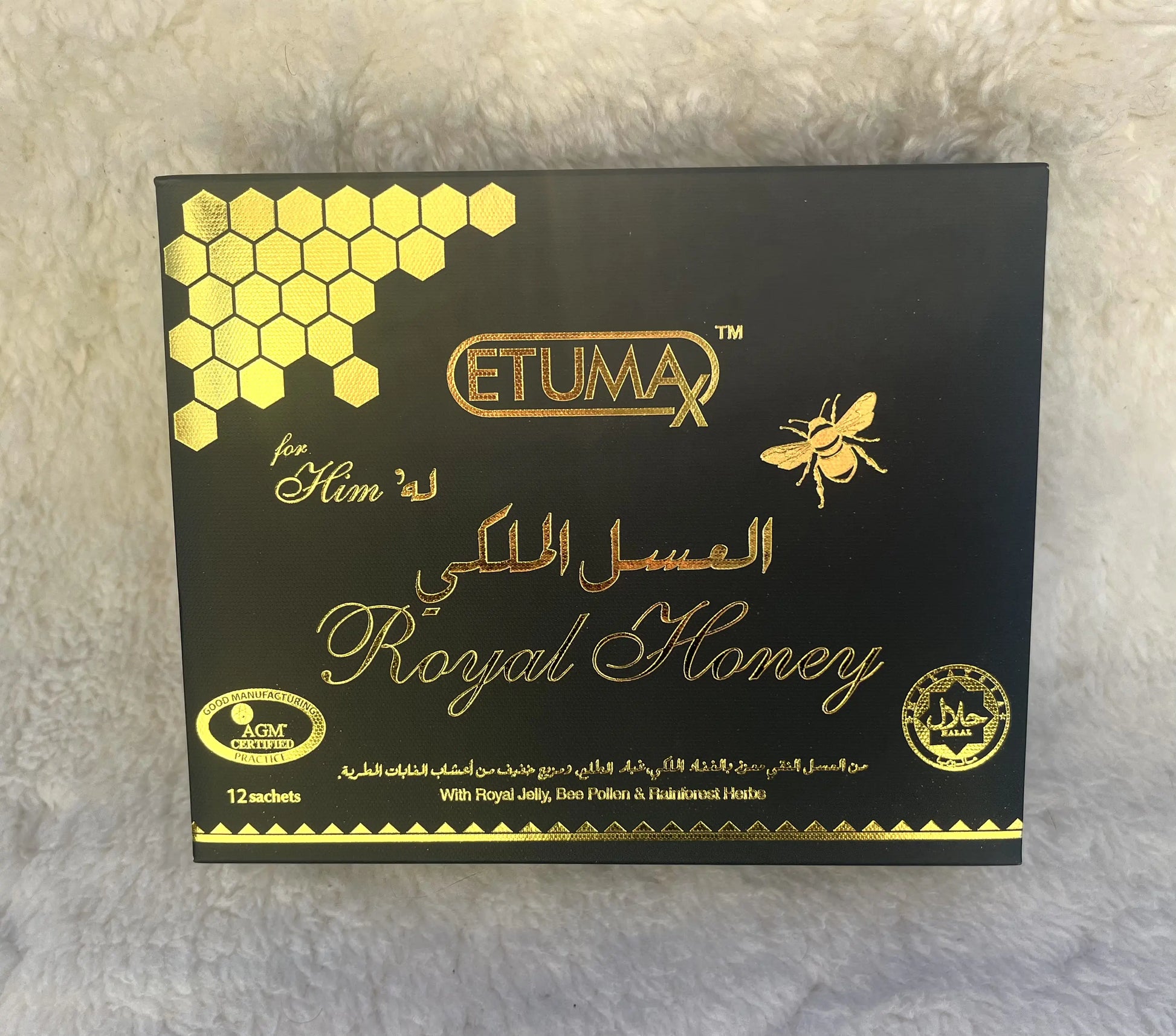 Etumax For Him Royal Honey - 12 Packs Honey Packs Canada