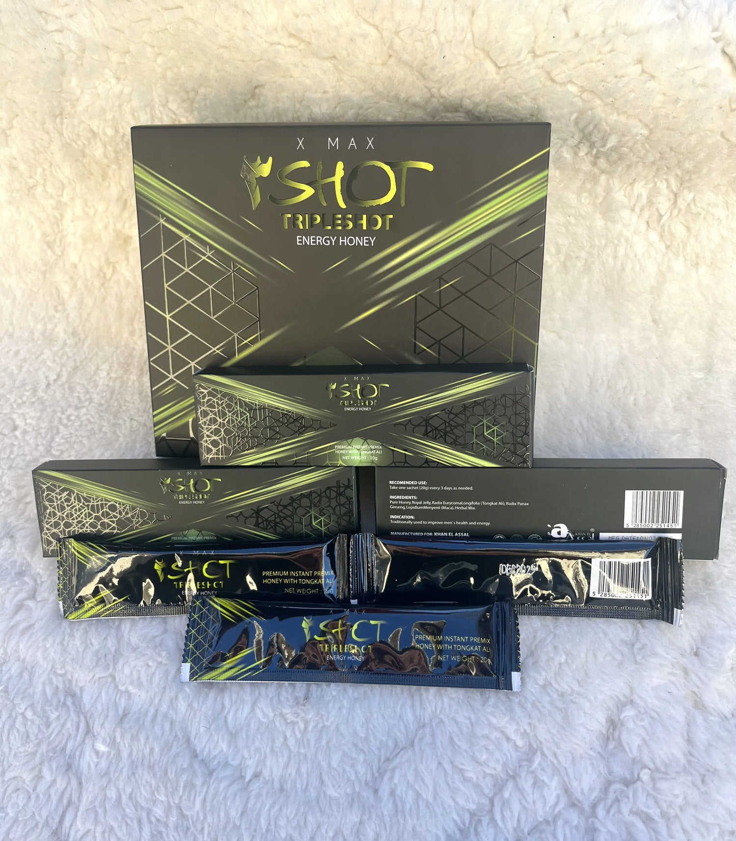 Triple-Shot-X-Max-Energy-Honey Honey Packs Canada