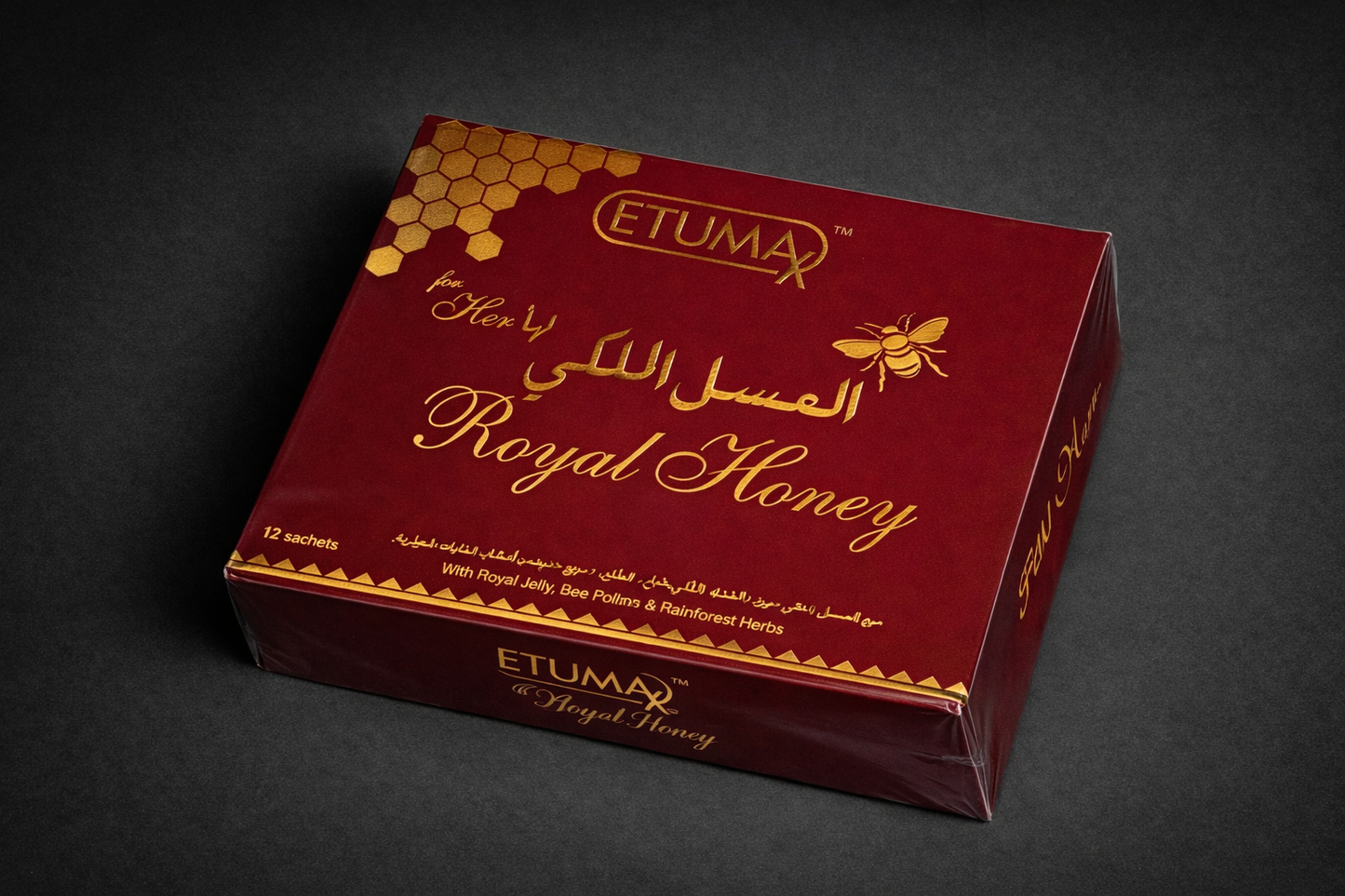Etumax For Her Royal Honey Box - 12 Packs