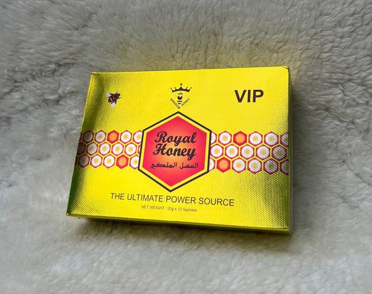 Royal VIP Honey Pack Box - 12 Packs